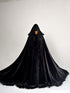Cape black feathers